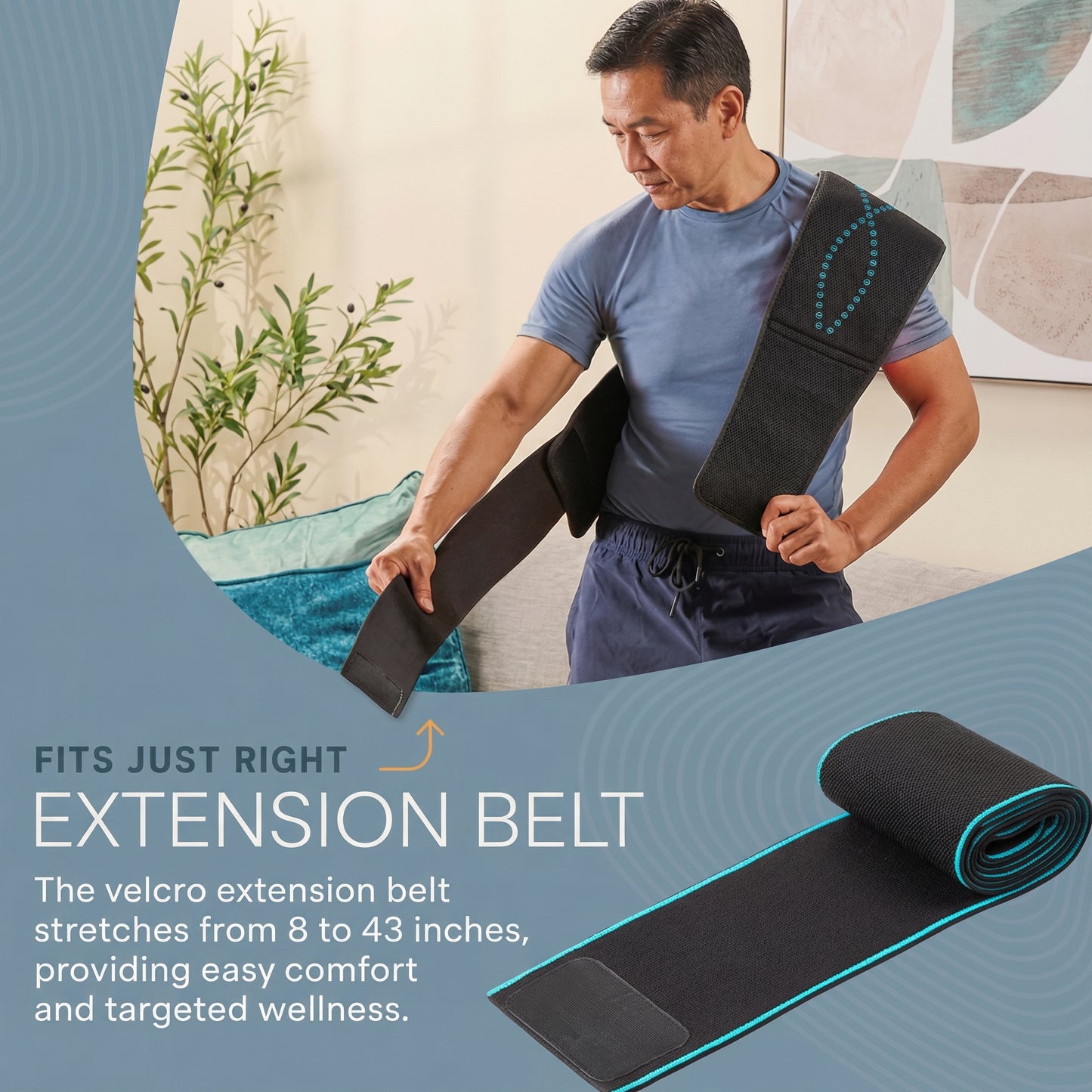 AllevaRed Red Light Therapy Belt