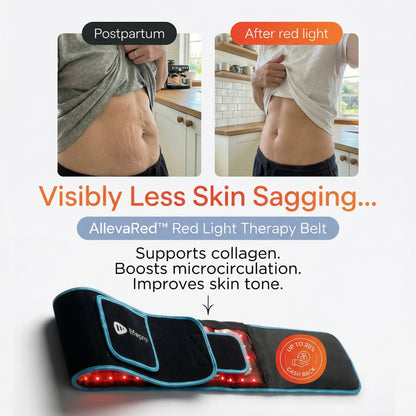 AllevaRed Red Light Therapy Belt