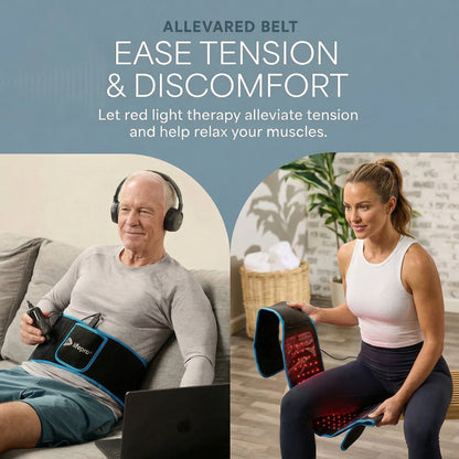 AllevaRed Red Light Therapy Belt