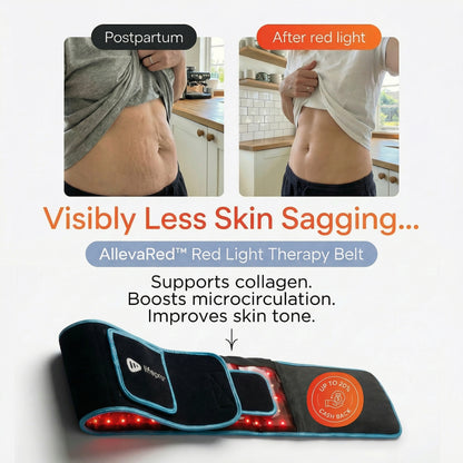 AllevaRed Red Light Therapy Belt